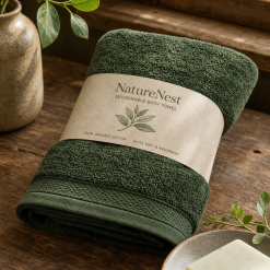 NatureNest Sustainable Bath Towel