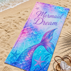 Mermaid Dream Beach Towel