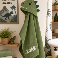 Dino Roar Hooded Bath Towel