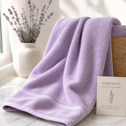 Serenity Plush Cotton Towel