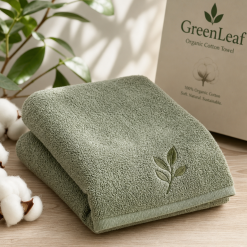 GreenLeaf Organic Cotton Towel